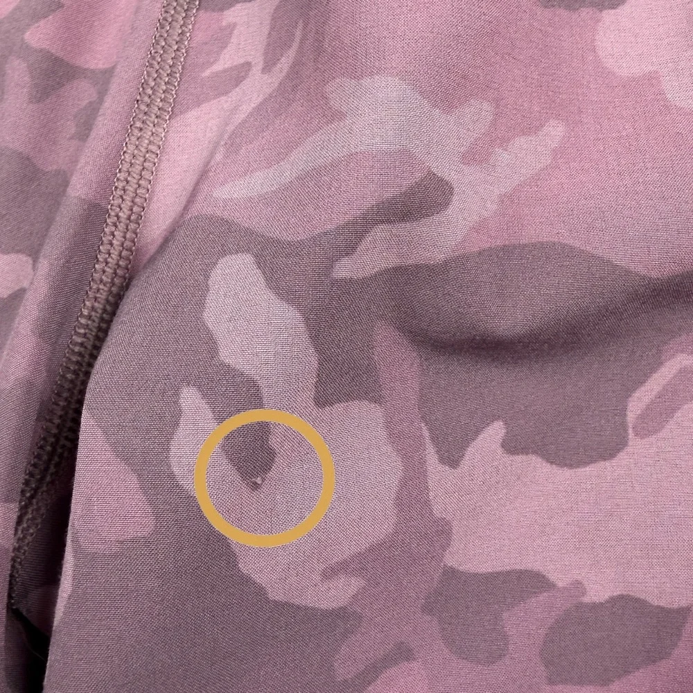 lululemon athletica Pink Camo Performance Jean Shorts